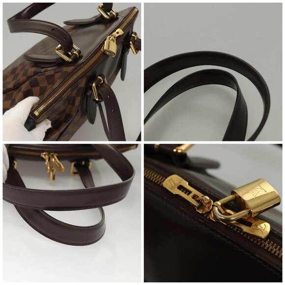 LOUIS VUITTON Damier Ebene Verona MM Shoulder Bag N41118 LV Auth nb379V - Picture 16 of 16